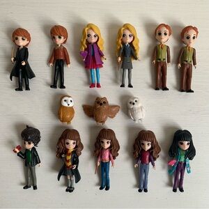 Harry Potter Wizarding World Magical Minis Lot of 14 Figures